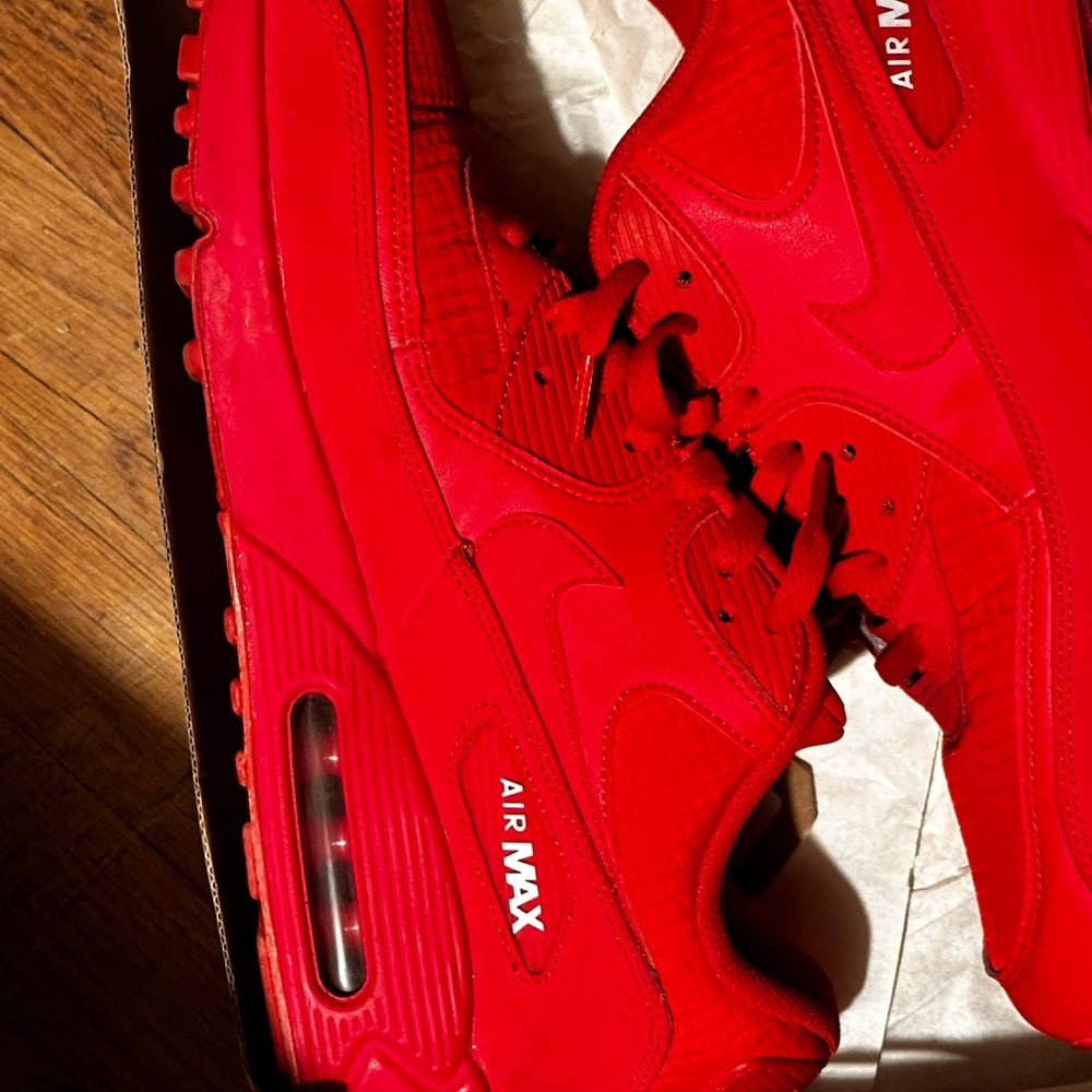 Nike Air Max Bold Red Sneakers